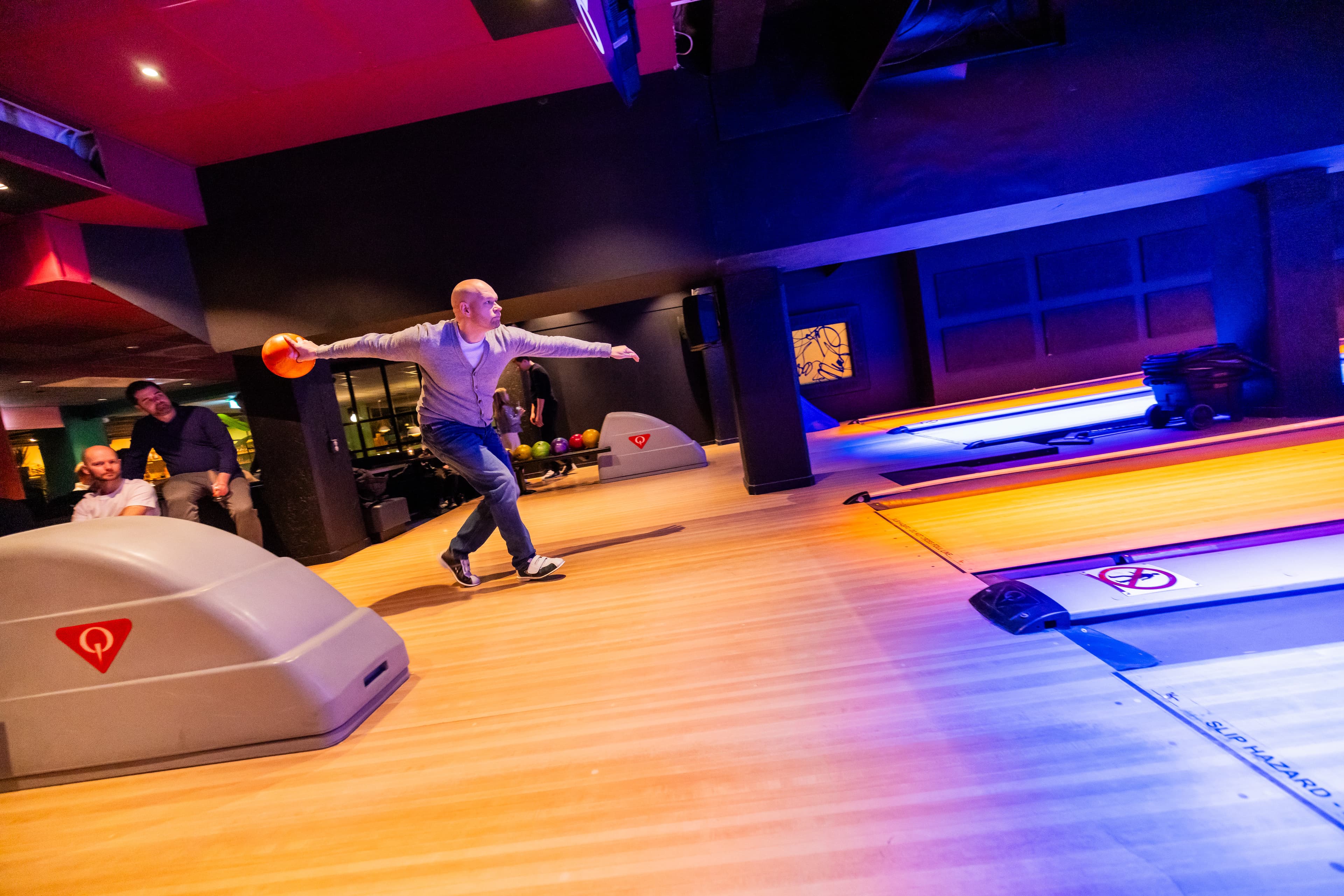 Bowling med kolleger